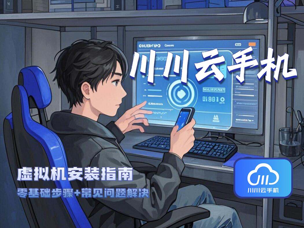 虚拟机安装,川川云手机,虚拟机零基础安装步骤