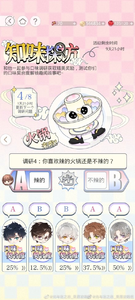 《光与夜之恋》知味探访火锅选项攻略